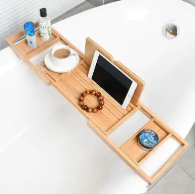 Bamboo Bathtub Tray
