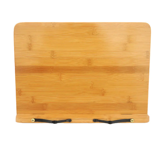 Natural Bamboo Hollow Calligraphy Reading Stand