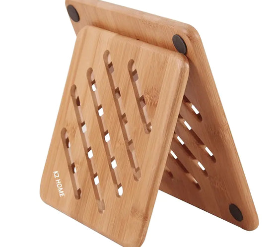 Thick Bamboo Heat-Resistant Dining Table Mats