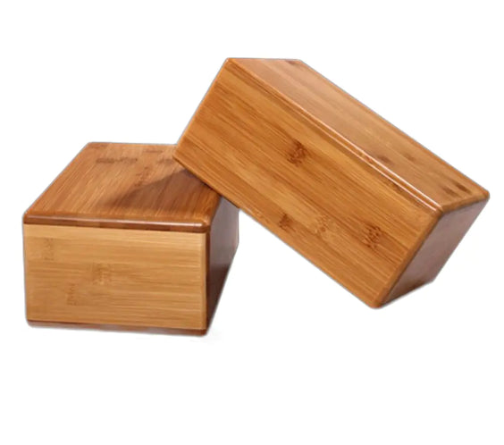 Bamboo Yoga Block - Fitness Support Equipment
