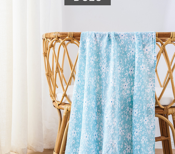 Summer Bamboo Cotton Baby Blanket