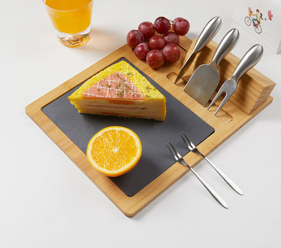 Natural bamboo slate