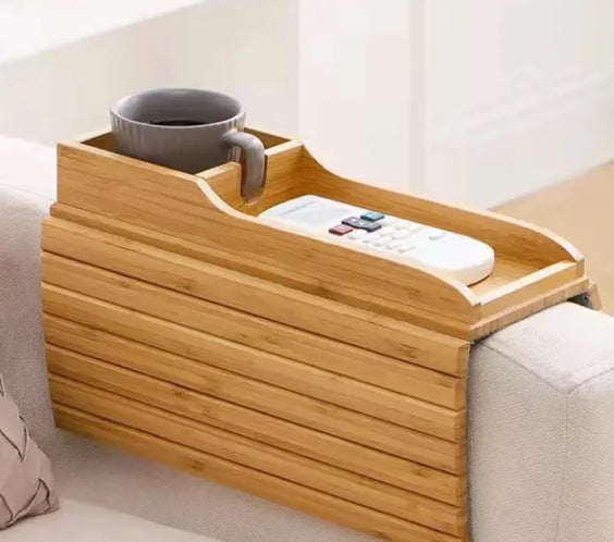 Modern Minimalist Bamboo Sofa Tray