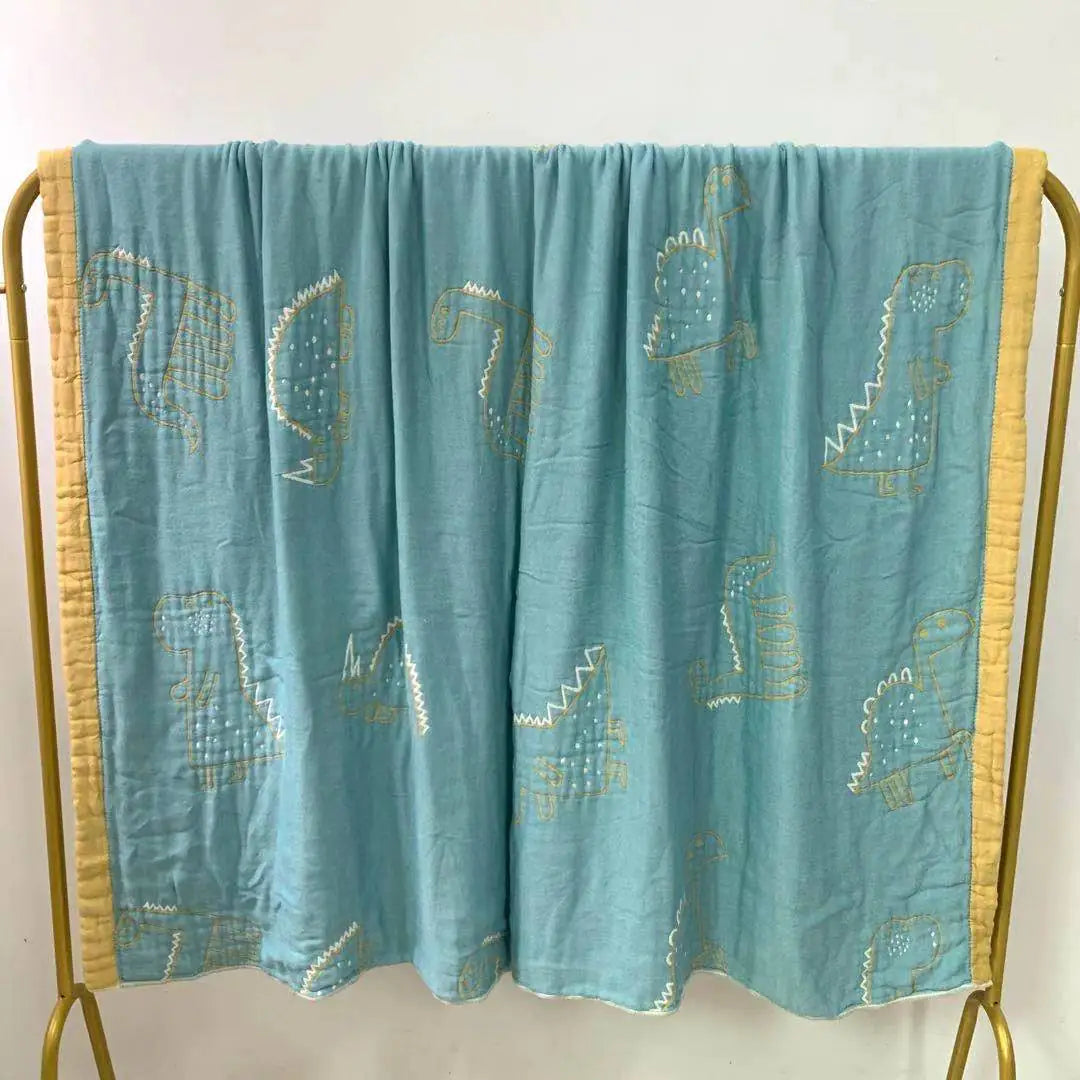 Bamboo Fiber Soft Summer Blanket with Wide Edges